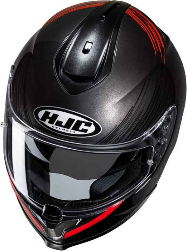HJC casco moto integral C70N Sway MC1 rojo - Imagen 3