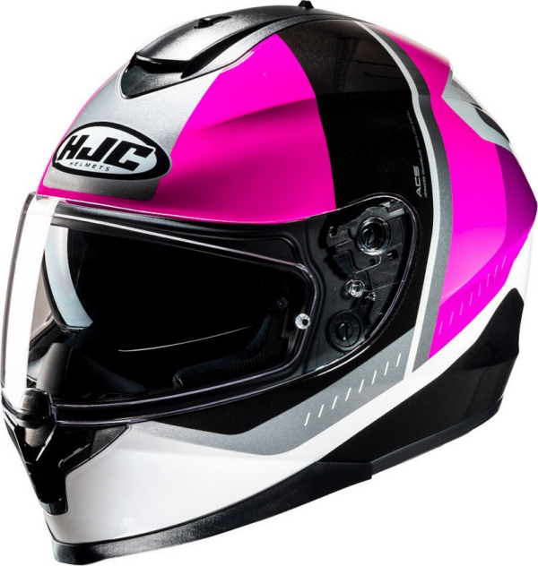 HJC casco moto integral C70N Alia MC8 rosa