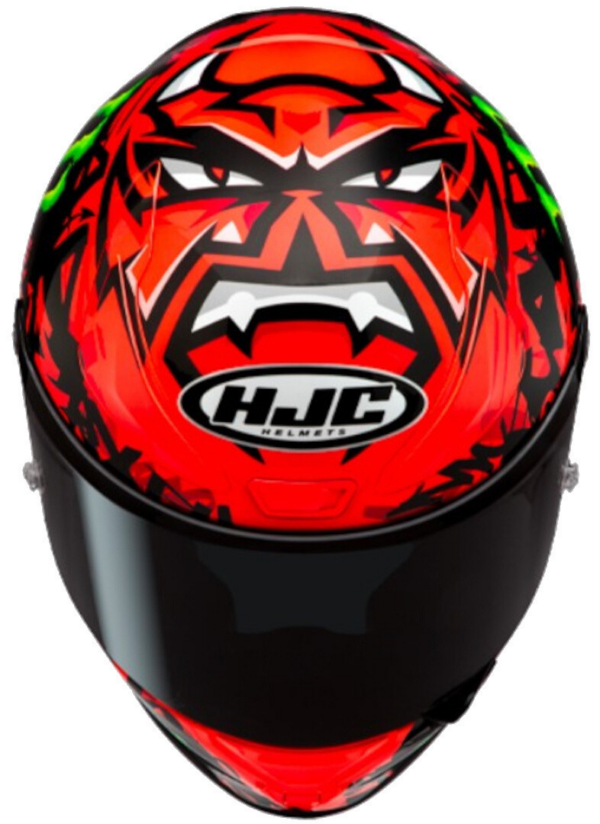 HJC casco moto integral RPHA 1 Quartararo rep.II MC1 - Imagen 2