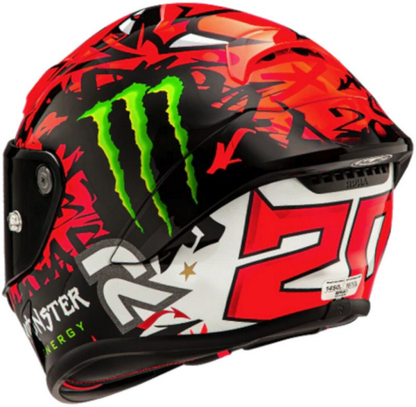 HJC casco moto integral RPHA 1 Quartararo rep.II MC1 - Imagen 5