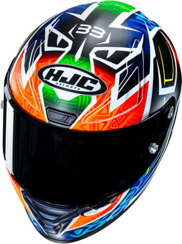 HJC casco moto integral RPHA 1 Binder Replica 20 MC27SF - Imagen 3