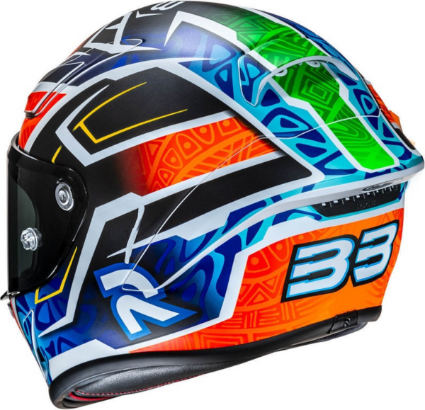 HJC casco moto integral RPHA 1 Binder Replica 20 MC27SF - Imagen 4