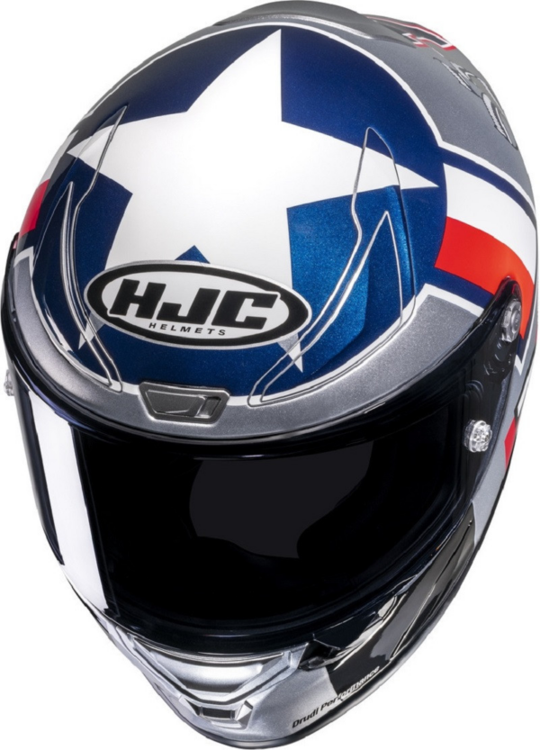 HJC casco moto integral RPHA 1 BEN SPIES Silverstar - Imagen 2