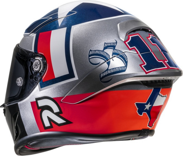 HJC casco moto integral RPHA 1 BEN SPIES Silverstar - Imagen 4