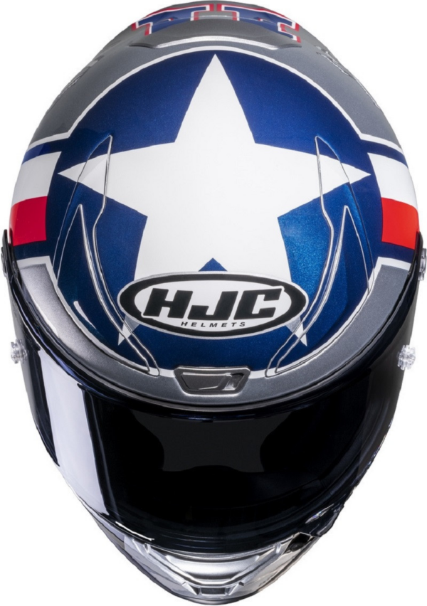 HJC casco moto integral RPHA 1 BEN SPIES Silverstar - Imagen 5