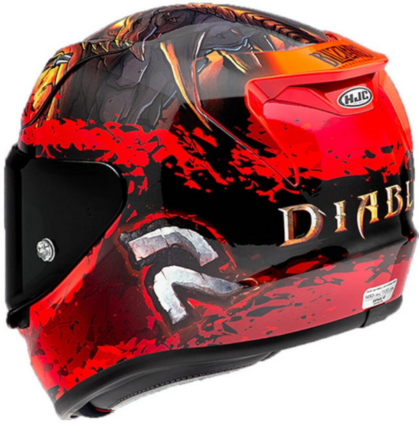 HJC casco moto integral RPHA 12 DIABLO BLIZZARD - Imagen 3