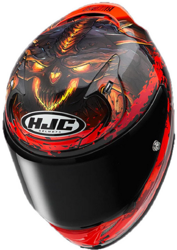 HJC casco moto integral RPHA 12 DIABLO BLIZZARD - Imagen 4