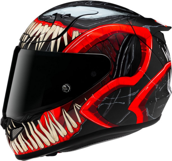 HJC casco moto integral RPHA 12 VENOM 3 MARVEL - Imagen 3