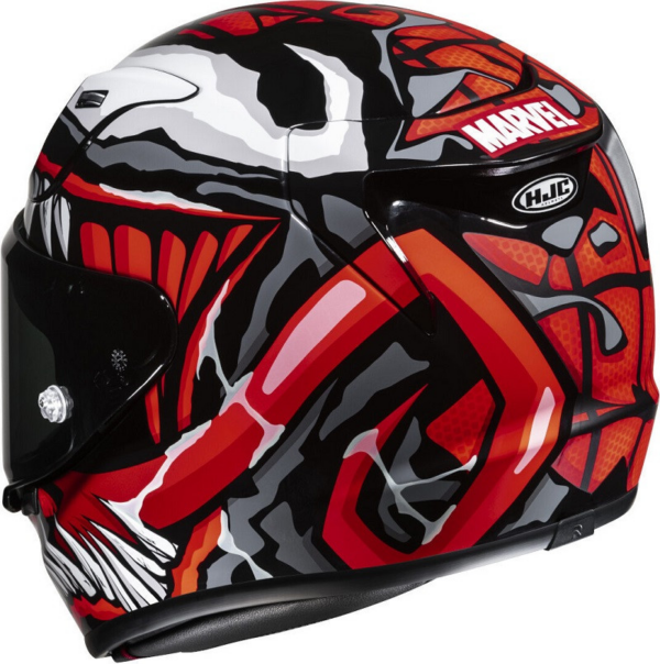 HJC casco moto integral RPHA 12 MAXIMIZED VENOM MARVEL - Imagen 4