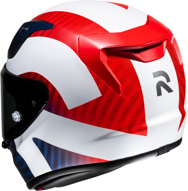 HJC casco moto integral RPHA 12 Ottin MC21SF azul rojo - Imagen 4