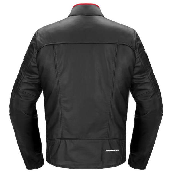 Spidi chaqueta moto piel Genesis Rojo - Imagen 4