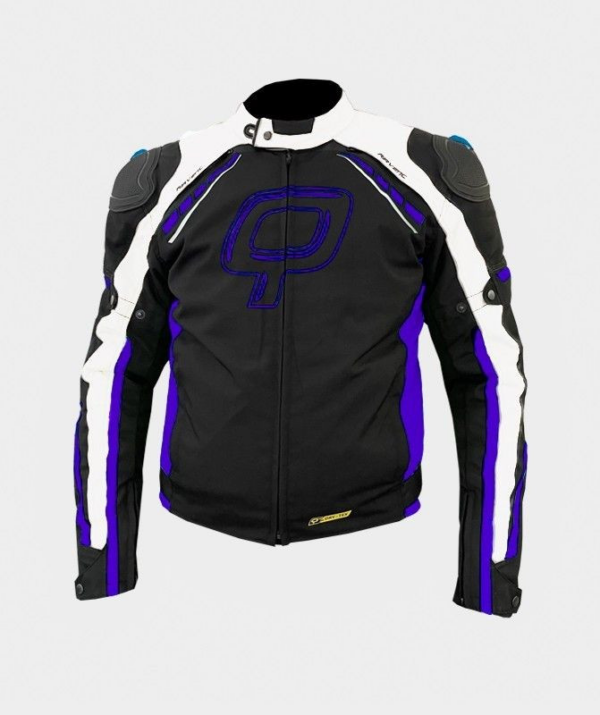 Quartermile Chaqueta Moto Strike X azul
