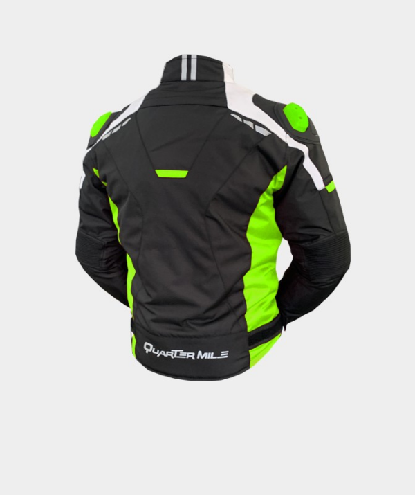 Quartermile Chaqueta Moto Strike X verde - Imagen 2