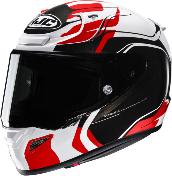 HJC casco moto integral RPHA 12 Lawin MC1 rojo