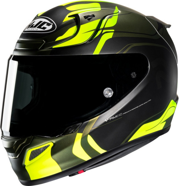 HJC casco moto integral RPHA 12 Lawin MC4SF verde