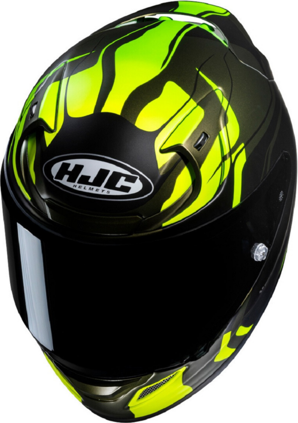 HJC casco moto integral RPHA 12 Lawin MC4SF verde - Imagen 3