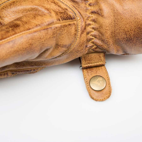 By City guantes moto Elegant mostaza - Imagen 4