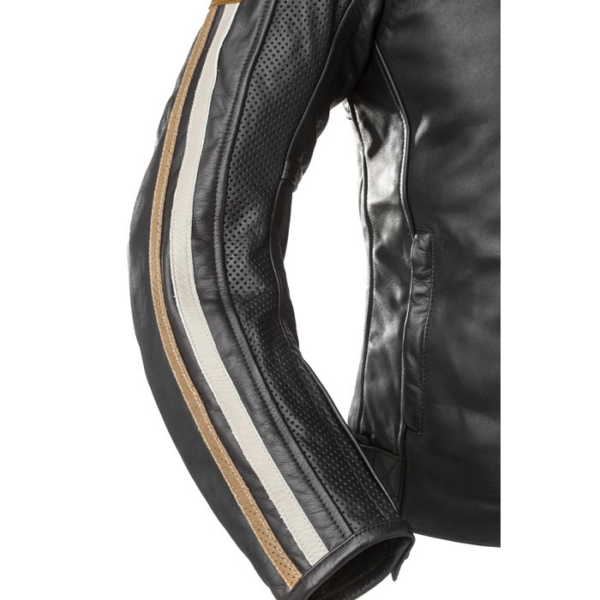 Rainers chaqueta moto piel Jaguar - Imagen 2