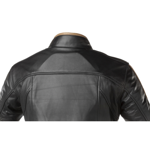 Rainers chaqueta moto piel Jaguar - Imagen 3