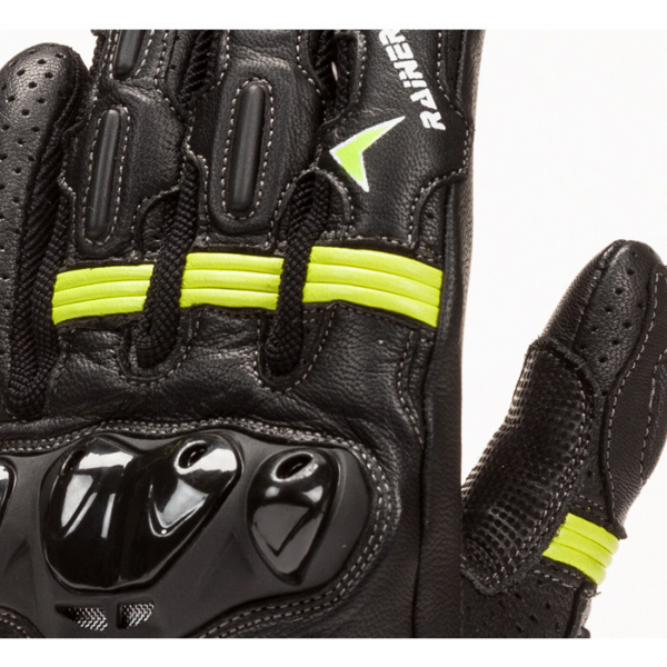 Rainers guantes moto Road fluor - Imagen 3