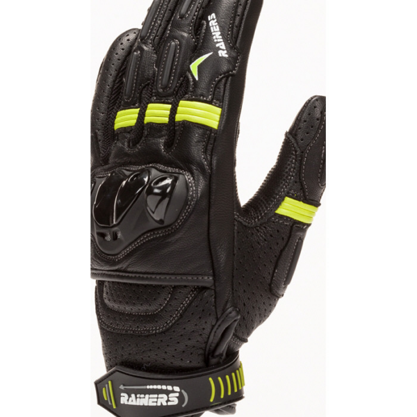 Rainers guantes moto Road fluor - Imagen 4