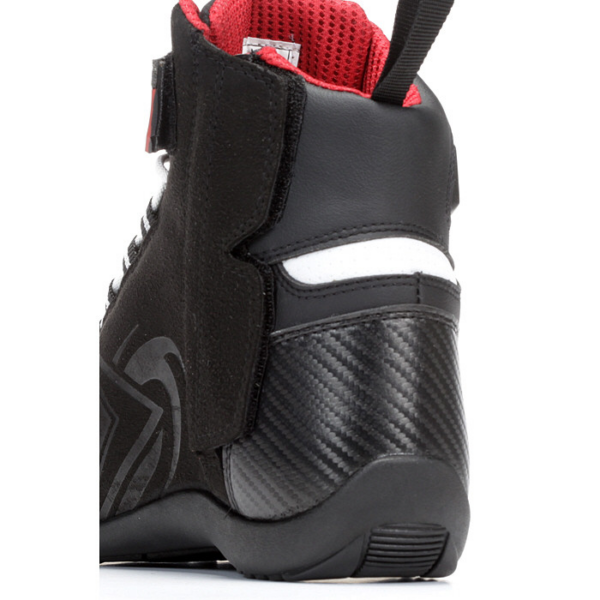 Rainers zapatillas moto Cooper blanco negro - Imagen 4