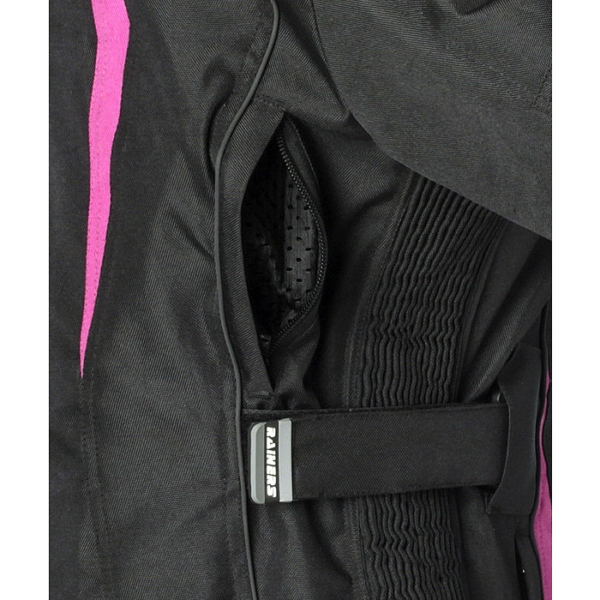 Rainers chaqueta moto mujer Selena rosa - Imagen 5