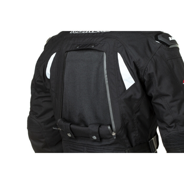 Rainers chaqueta moto tricapa Arrow negra - Imagen 7