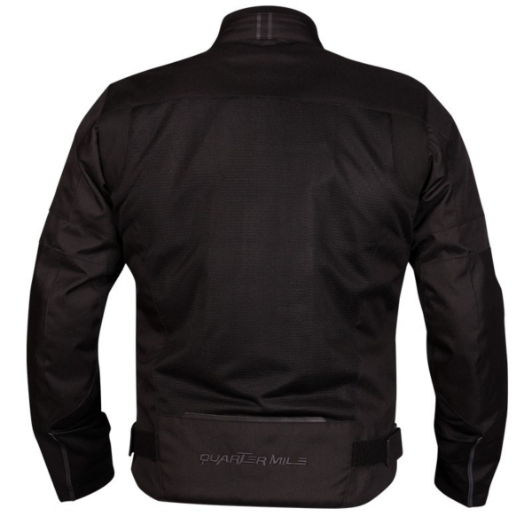 Quartermile chaqueta moto verano Tracer negra - Imagen 2