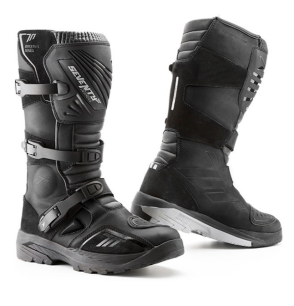 Seventy botas moto trail Adventure SD-BA4 negra - Imagen 3