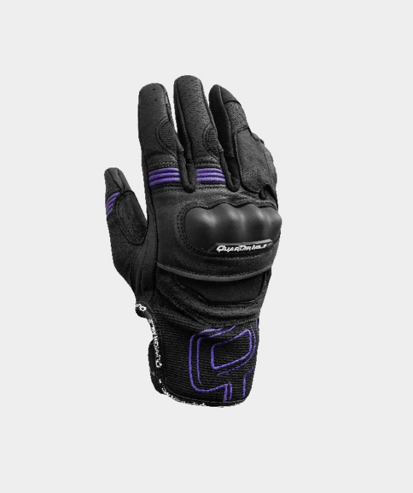 Quartermile Guantes Moto mujer Verano Pacific II morado