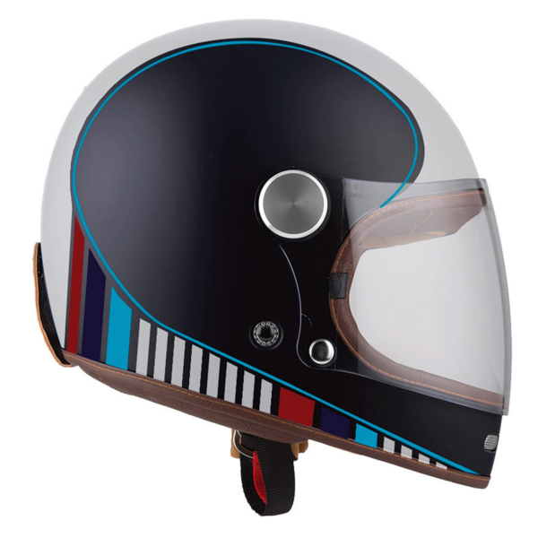 By City casco moto integral Roadster II Dark Azul - Imagen 4