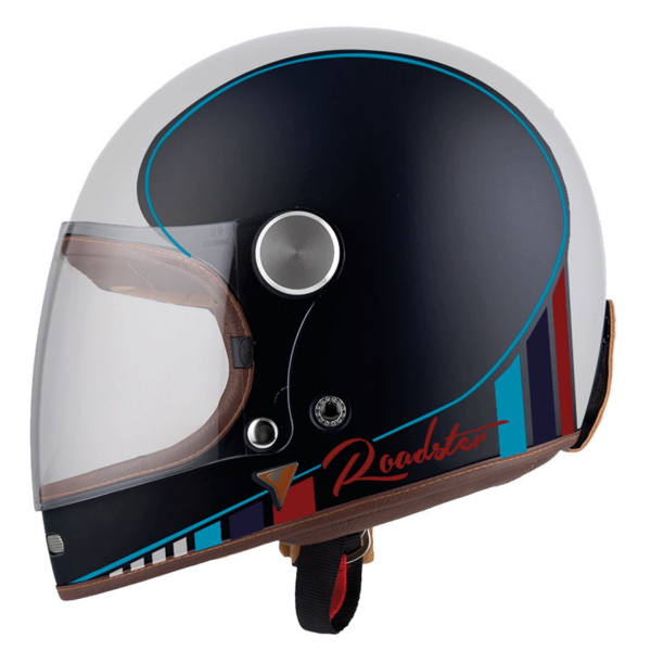 By City casco moto integral Roadster II Dark Azul - Imagen 3