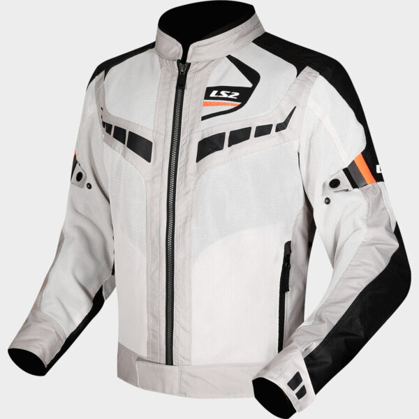 LS2 chaqueta moto verano Garda Blanca