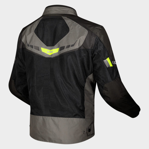 LS2 chaqueta moto verano Garda Gris - Imagen 2