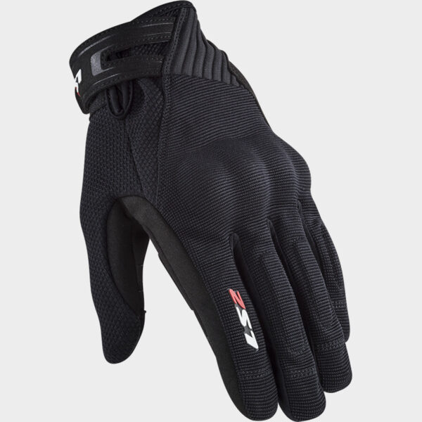 LS2 guantes moto verano Dart II negro