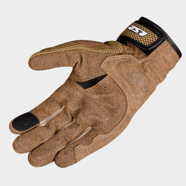 LS2 guantes moto verano Kubra marrón - Imagen 2
