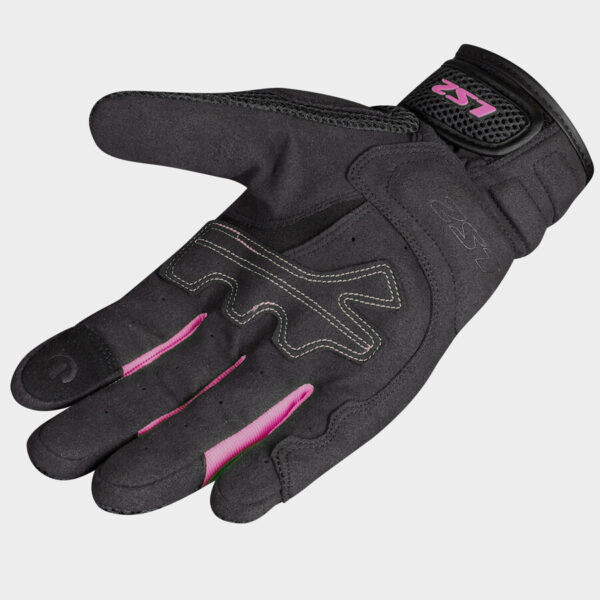 LS2 guantes moto mujer verano Kubra rosa - Imagen 3
