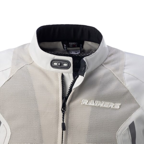 Rainers chaqueta moto verano Ocean plus blanca - Imagen 2