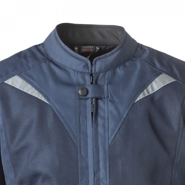 Rainers chaqueta moto verano Riverside azul - Imagen 2