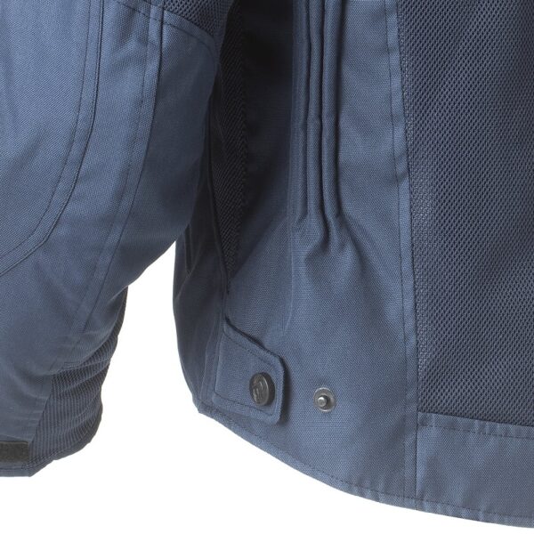 Rainers chaqueta moto verano Riverside azul - Imagen 3