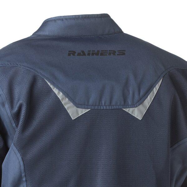 Rainers chaqueta moto verano Riverside azul - Imagen 4