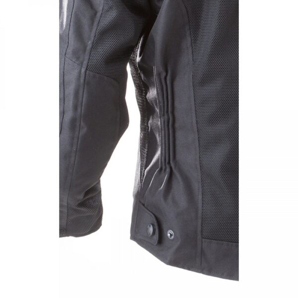 Rainers chaqueta moto verano Riverside negra - Imagen 3