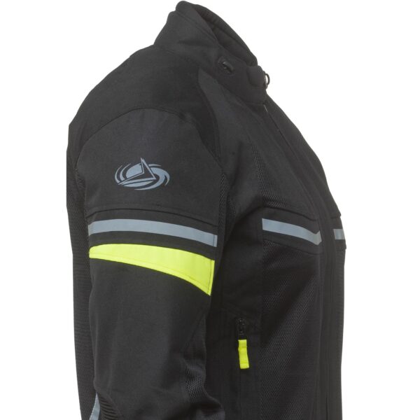 Rainers chaqueta moto mujer verano Danna fluor - Imagen 2