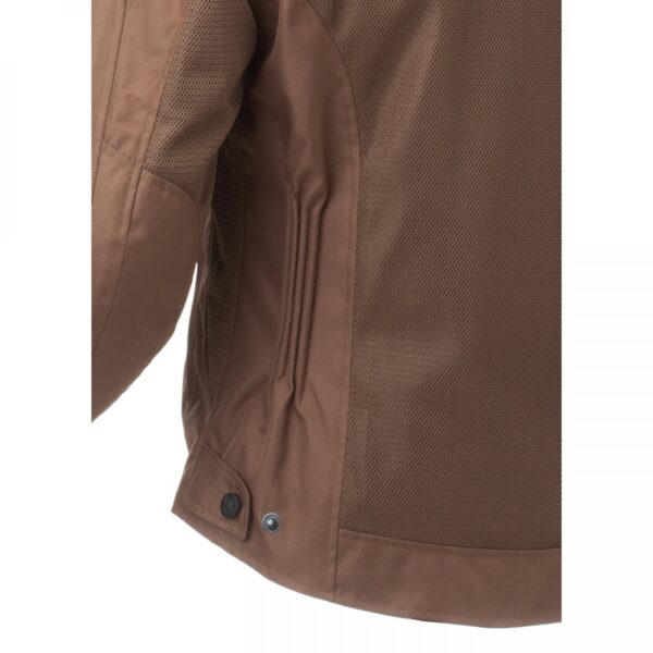 Rainers chaqueta moto verano Riverside marrón - Imagen 3