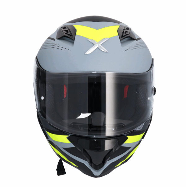 Shiro Casco Moto integral 890 Hunter Axor Cornet Fluor - Imagen 2