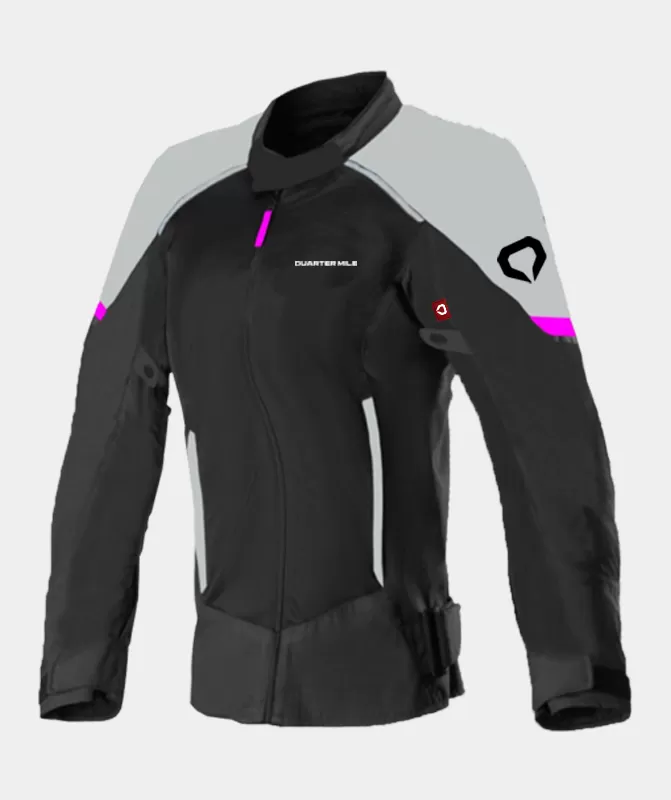 QuarterMile Chaqueta mujer moto verano Tracer rosa